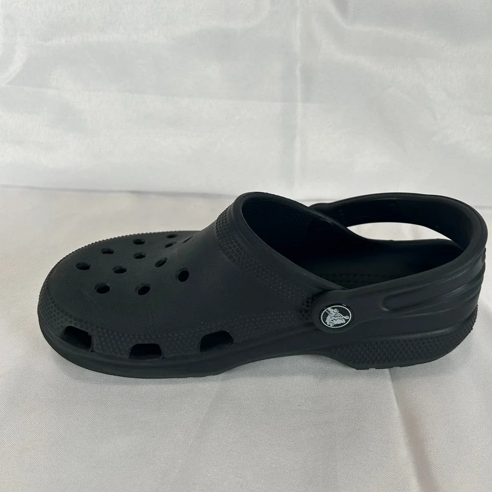 Crocs Classic Clog Black Slip On Comfort Shoes Mens 4 Womens 6